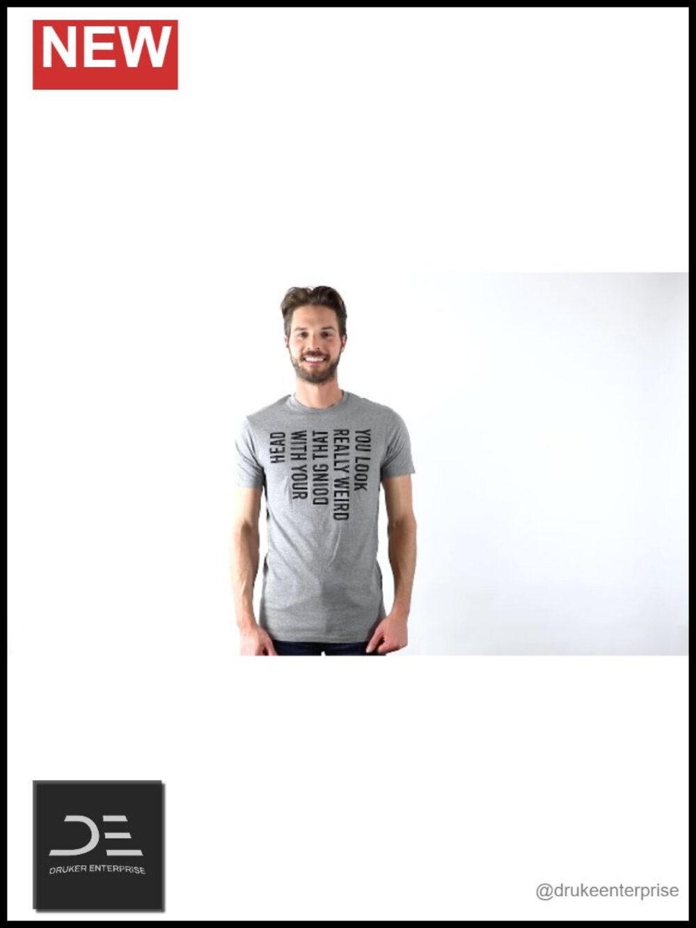 Men's Funny Sarcasm T-Shirt, Super Soft Cotton Blend Tee - Picture 6 of 6